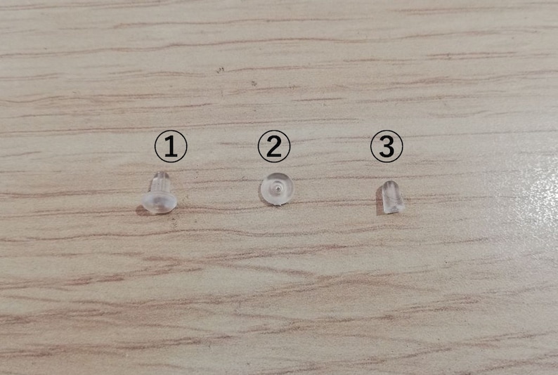 Rubber Backs - Replacement Earring Backs - Replacement Parts Silver Earring Back
