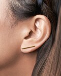 Ear Cuff Climber Earrings – 925 Sterling Silver or 24k Gold Plated