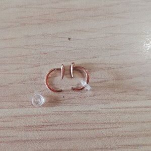 Rubber Backs - Replacement Earring Backs - Replacement Parts Silver Earring Back
