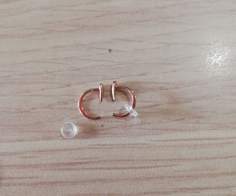 Rubber Backs - Replacement Earring Backs - Replacement Parts Silver Earring Back