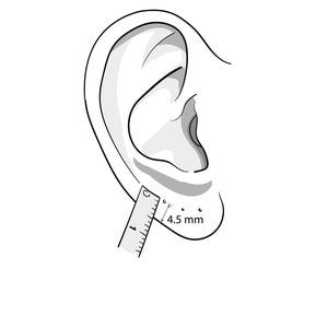 Gold Hoop Earrings Silver Huggie Hoop Earrings Small 14K Gold-Filled Cartilage Hoop Earrings Tiny Thin Minimalist Earrings EAR001 image 4