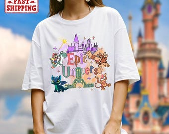 Comfort Colors Epic Universe Shirt, Orlando Park Epic Universe Shirt, Super Mario T-Shirt, How To Train Your Dragon Shirt, Magic Kingdom Tee