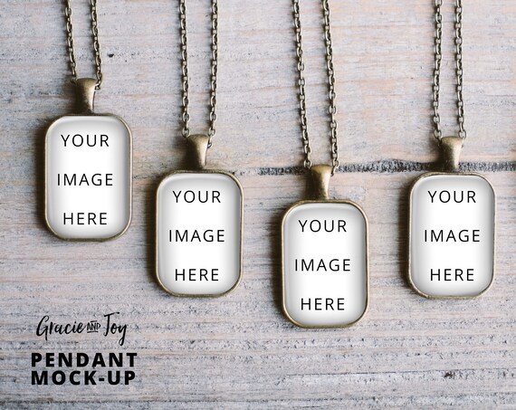 Small Domino Pendant Product Mockup Antique Bronze Jewelry Templatejewelry Small Domino Pendant Product Mockup Antique Bronze Jewelry Templatejewelry