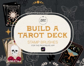 Build a Tarot Deck Stamp Brushes for the Procreate App by Mabel and Bea