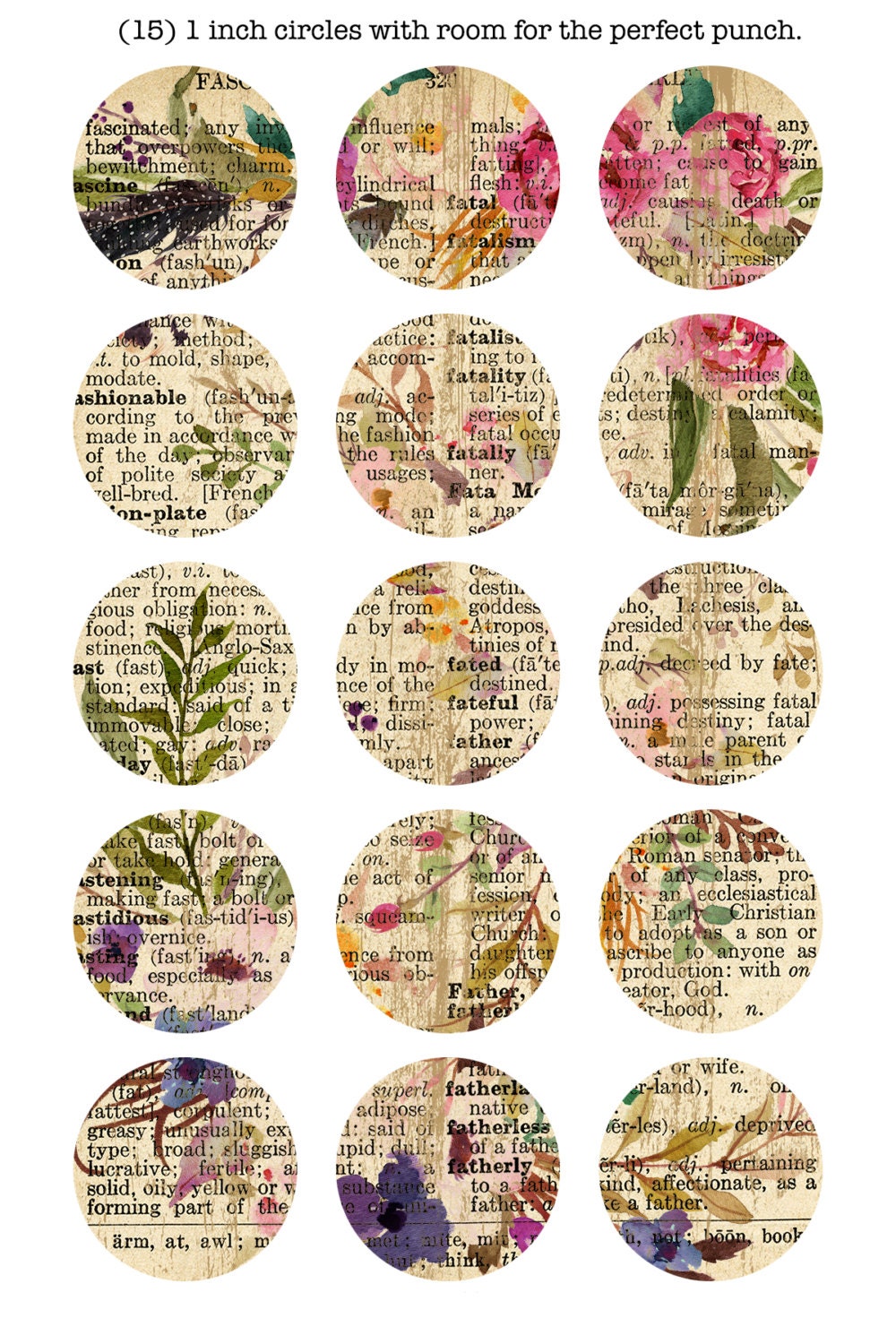 Free Printable 1 Inch Bottle Cap Images