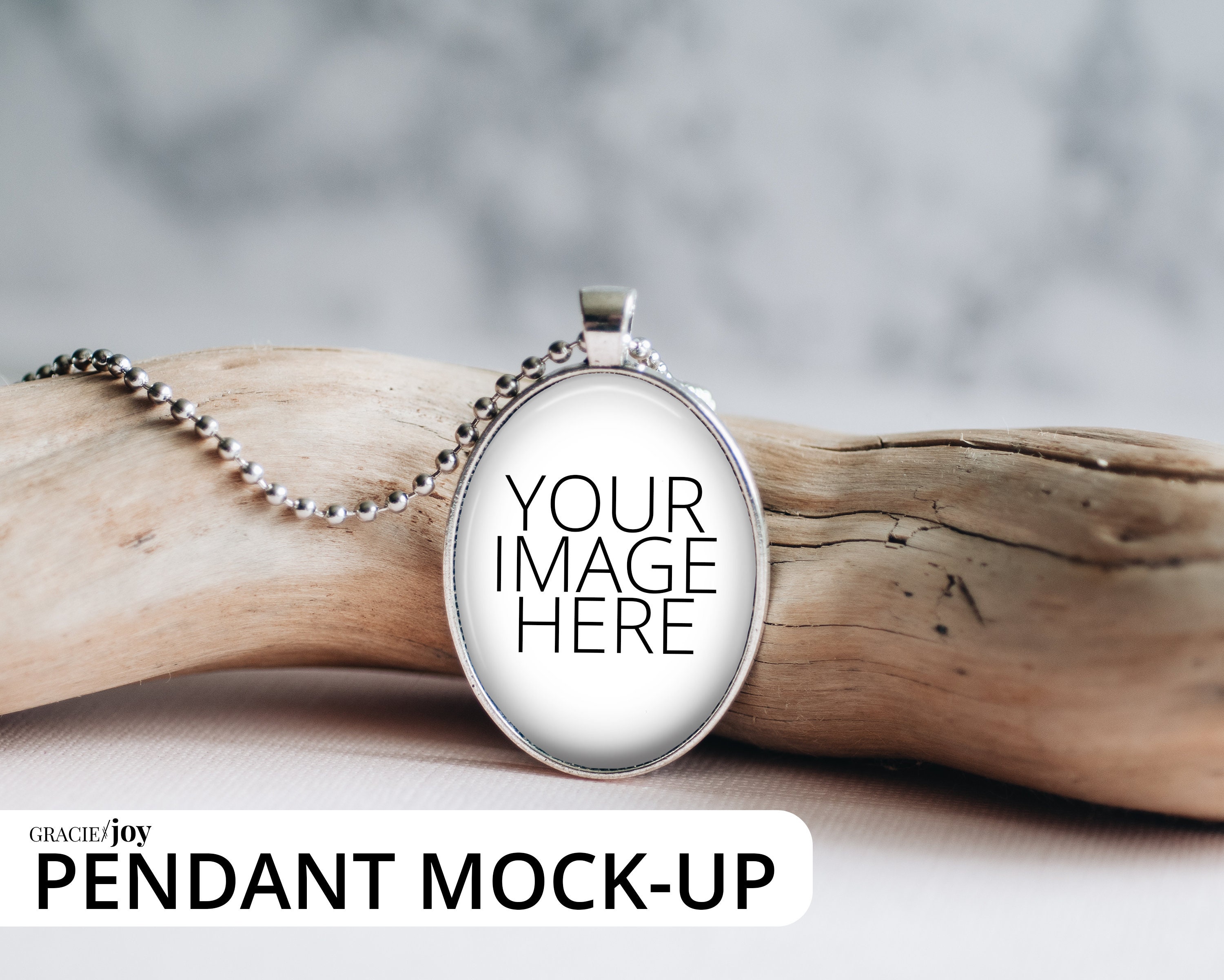 Download Pendant Product Mockup Silver Jewelry templatejewelry | Etsy