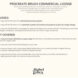 Linocut Texture Brushes for the Procreate App by Mabel and Bea image 10