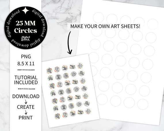 PNG Digital Download Editable Template Gracie And Joy 1 5 X 2 5 Inch 