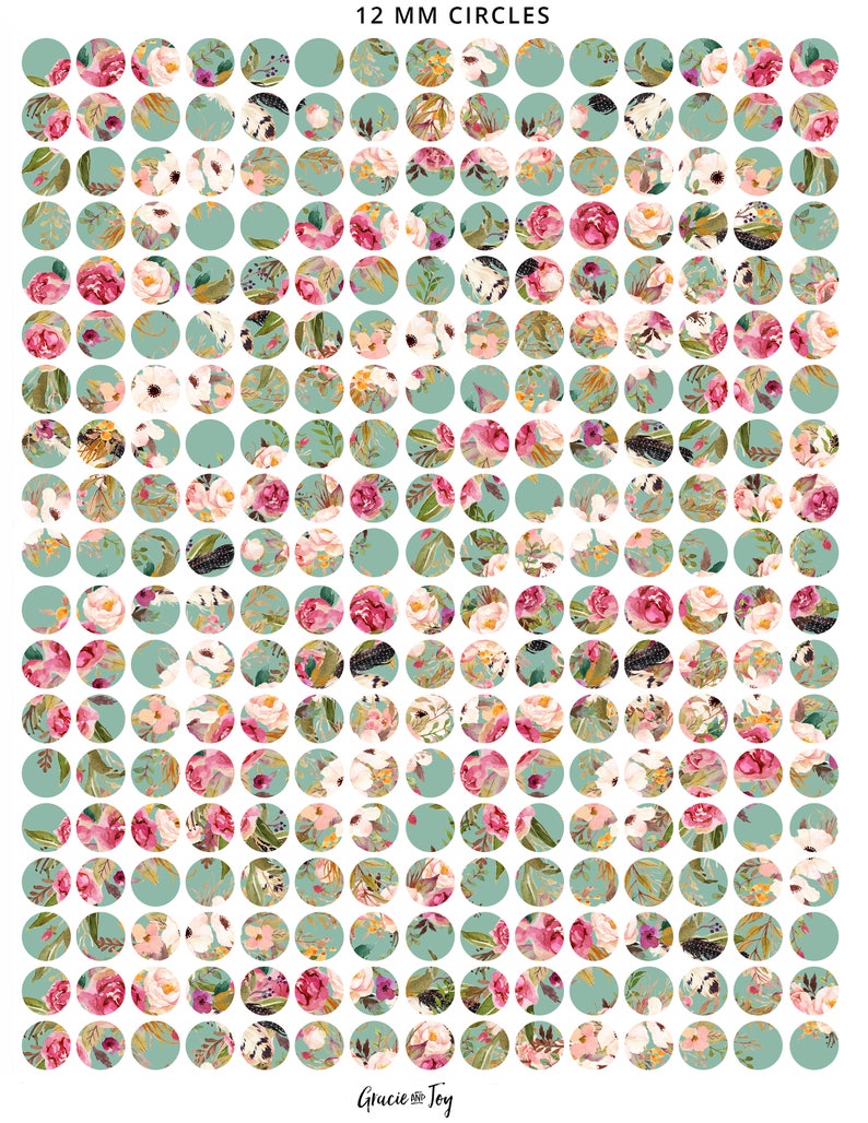 12 Mm Printable Cabochon Digital Download Gracie And Joy Etsy 12 Mm Printable Cabochon Digital Download Gracie And Joy Etsy