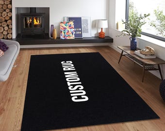 Personalized Rug,Living Room Decor,Custom Rug, Unique Gift for Rug,Modern Personalized Decor