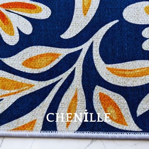 Legend of Zelda Rug: Modern Blue Runner Rug, Non-Slip image 5