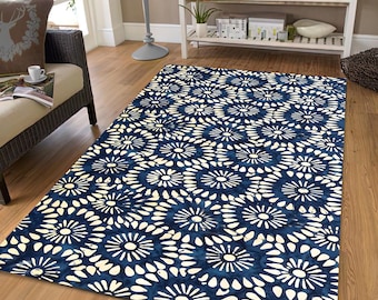 Ethnic Bohemian Rug: Modern Living Room Decor