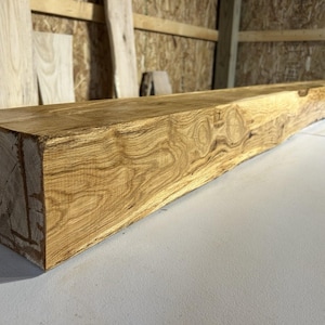 Hardwood White Oak Wood Mantle Beam/Solid Oak Beam/White Oak Wood Mantel Beam