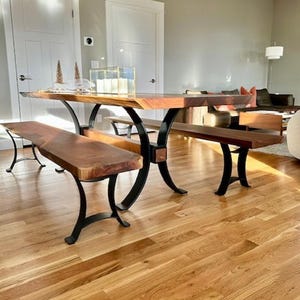 28 Inch Tall Steel Timber Beam Dining Table Legs/Metal Table Legs/Dining Legs