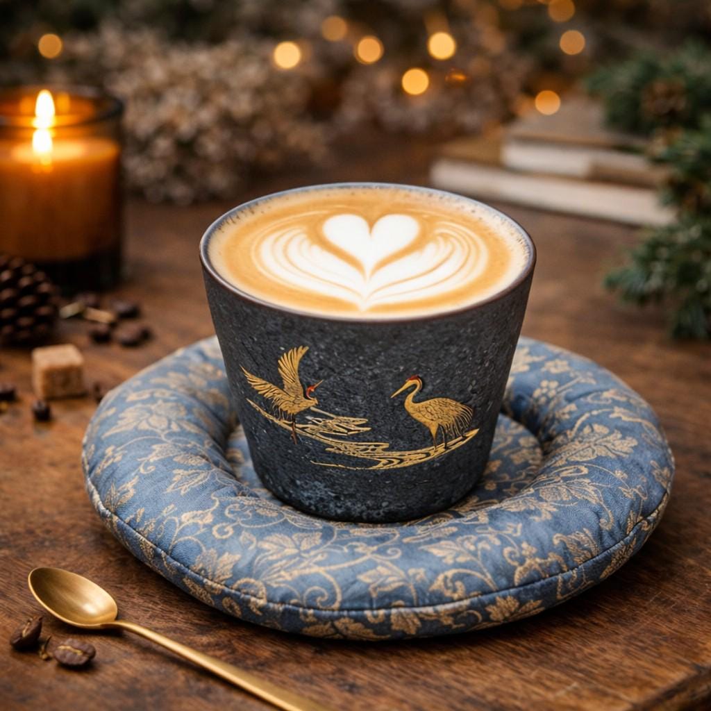Japanese Espresso Cup and Saucer - Etsy