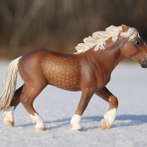 Schleich Custom Model Horse - Silver Dapple Camargue Mare
