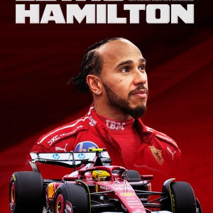 Lewis Hamilton 2026 A3 Calendar Etsy