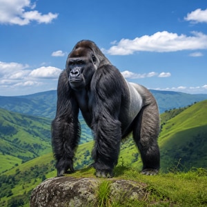 Gorilla line art - Etsy 日本