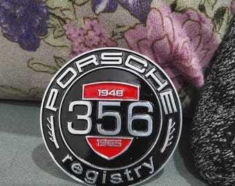 ヴィンテージ ポルシェ 356 レジストリーバッジ 1948～1965 クラシック