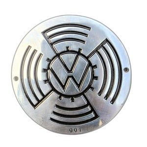 Vintage car badge VW Volkswagen logo km badge emblem 7,5cm / 2,9inch