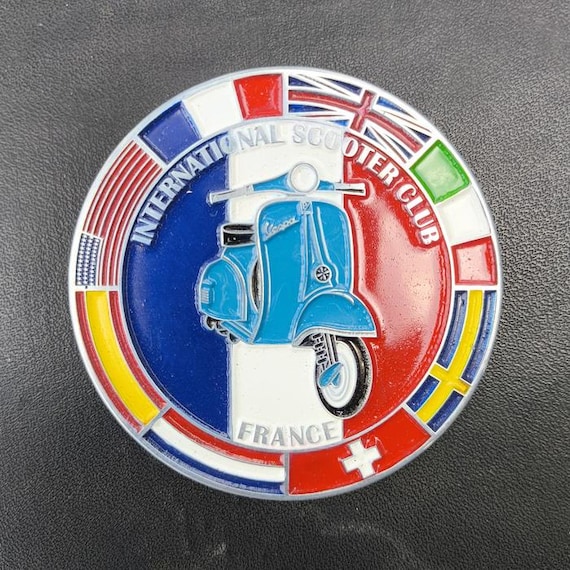 LAMBRETTA ランブレッタ クラブ フランス バッジ 未使用 LAMBRETTA ランブレッタ クラブ フランス バッジ 未使用