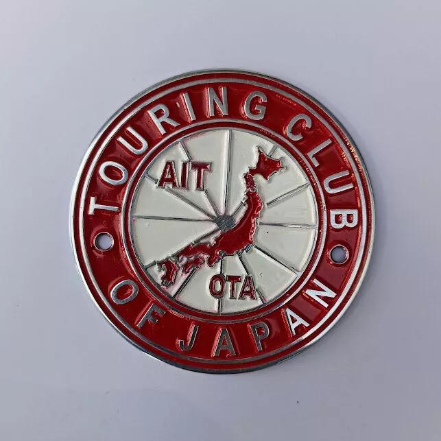 Vintage Touring Club of Japan Badge Classic Motorcycle Car Emblem