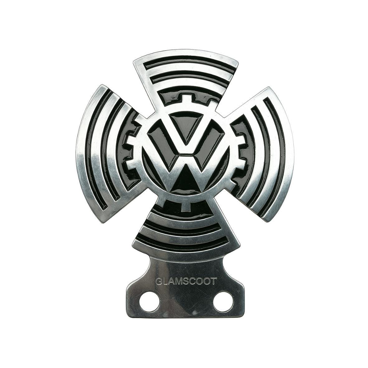 ビンテージバッジ 希少 AVD 刻印あり VW 欧州車等 ビンテージVWロゴプレート：バス、マイクロ、シング、カルマン