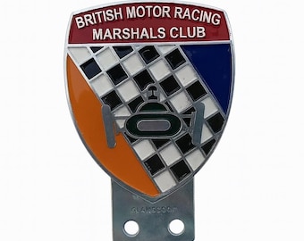 BRDC BRITISH RACING 12cm AUTOCOLLANT STICKER BA074