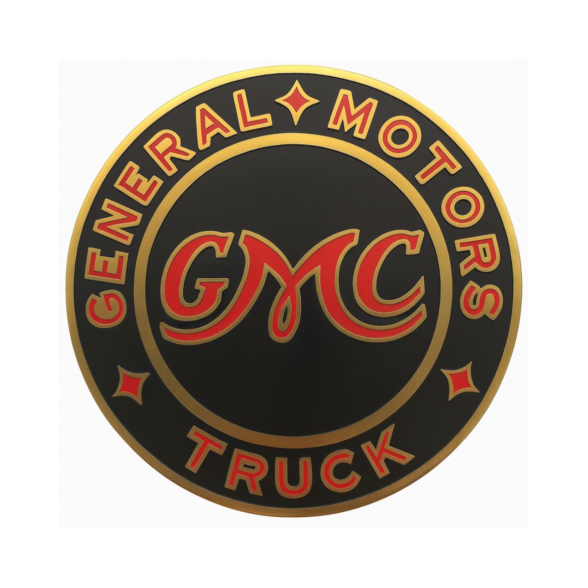★アメリカの勲章/徽章＊ＧＭＣトラックバッジ（実物） Vintage GMC Brass Emblem Classic General Motors Truck Badge 6cm - Etsy