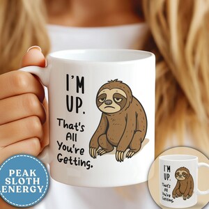 Funny Mug With Saying, Funny Animal Gifts, Funny Sarcastic Office Mug, Funny Coworker Gift Mug, Gift for Coffee Lover, Funny Coffee Mug Gift