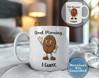 Funny Morning Mug, Sassy Coffee Mug, Morning Struggles Gift, Attitude Coffee Mug Gift, Not a Morning Person, Slow Morning Humor, Office Mug