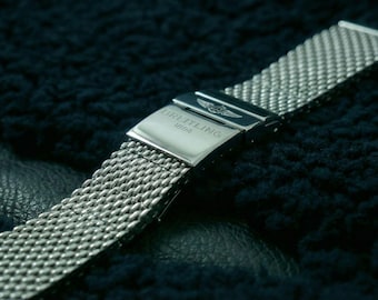 Milanese Mesh Armband für Breitling Avenger Superocean Heritage 22/24 mm Edelstahlarmband