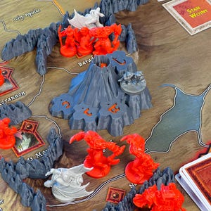 War of the Ring + Mount Doom MOUNTAINS upgrade