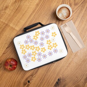 Charming Floral Lunch Bag | Stylish Insulated Bag, Cute Lunch Tote, Picnic Essential, Back to School Accessory, Gift Idea