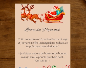 Christmas Pregnancy Announcement – Personalized Letter from Santa | Pregnancy Reveal Christmas