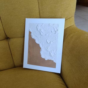 Textured sea painting 18×24 – handmade wall painting seaside decor