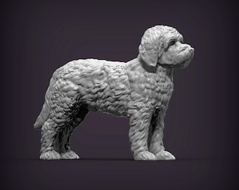 Goldendoodle Figurine | Custom Doodle Dog Sculpture | Pet Memorial Statue and Home Decor | Dog Lover Gift