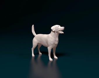 Labrador Retriever Figur | Kundenspezifische Labor Skulptur | Haustier-Denkmal und Hunde-Liebhaber-Geschenk
