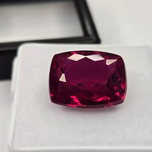Natural Cushion Cut Ruby Gemstone, 9-10 Ct, Brazil Origin, Jewelry Making
