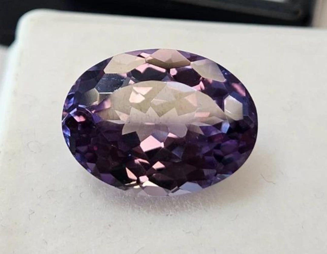 Oval Alexandrite Gemstone 8-10 Ct, Color Change Stone - Etsy