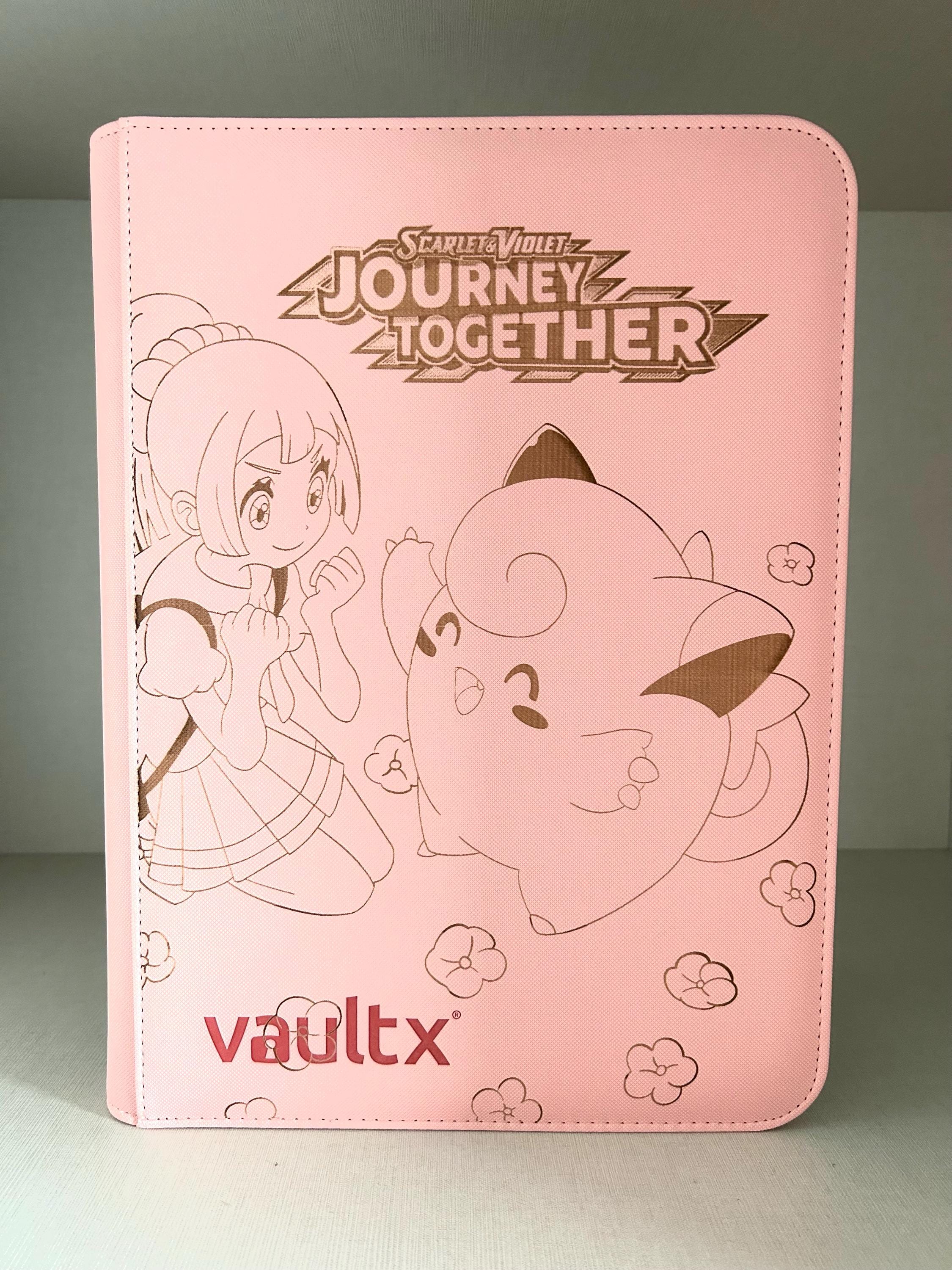 Journey Together Lillie's Clefairy Laser Engraved Binder 9-pocket