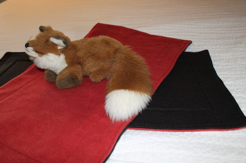 Polar Fleece Dog Blanket Crate Mat Dog Rug Pet Travel Blanket Car Pet