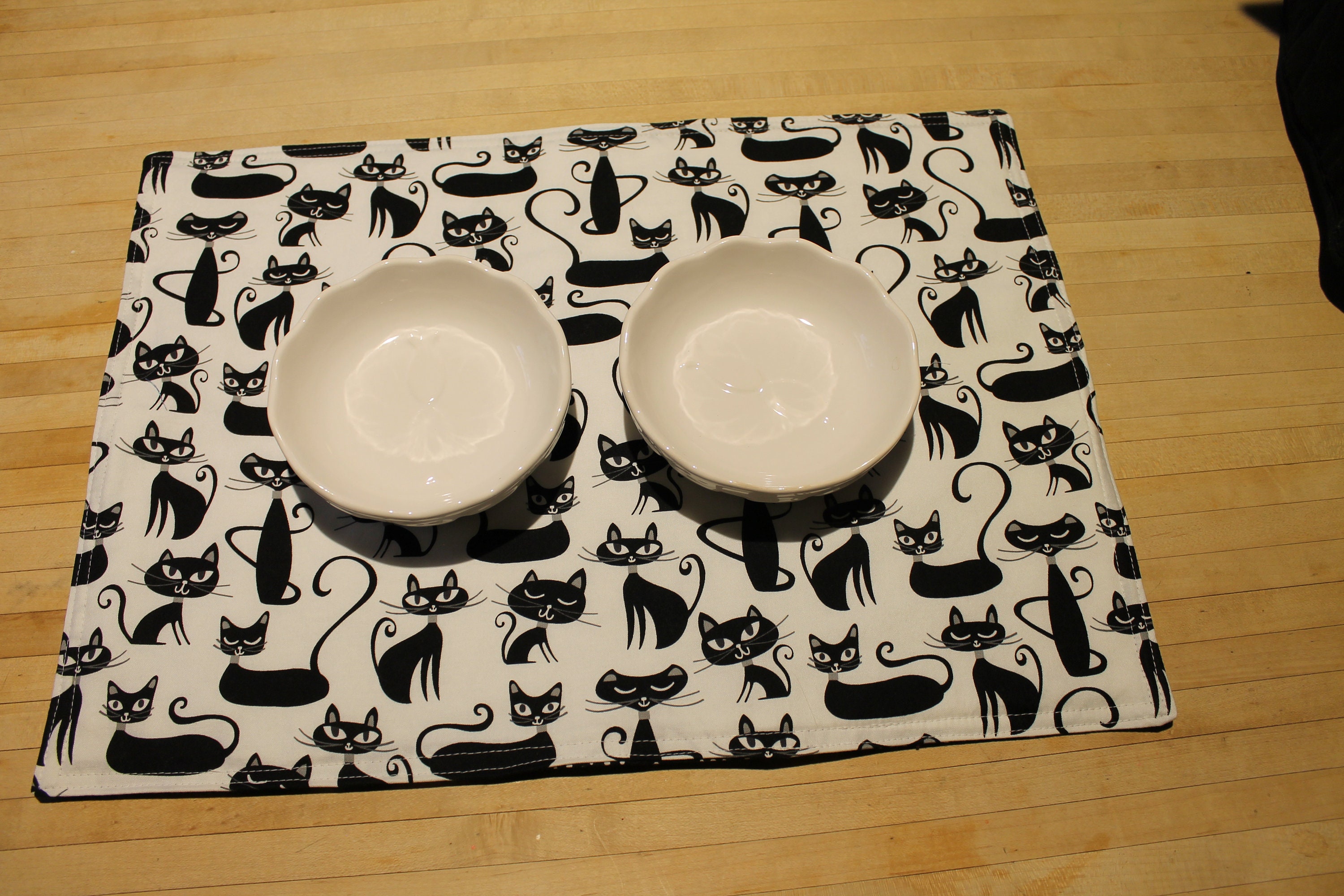 Cat Placemat Feeding Station Mat Placemat Colorful Placemat Etsy.de