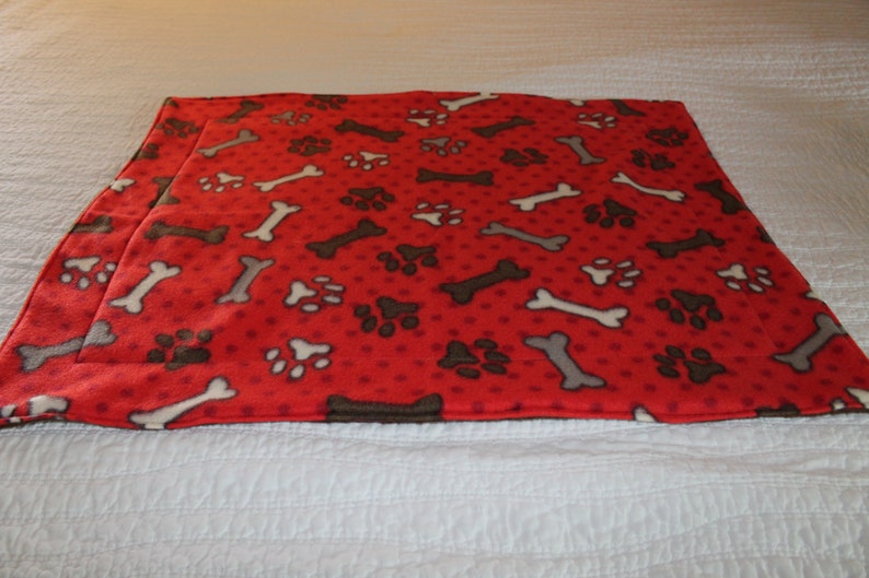 Polar Fleece Dog Blanket Crate Mat Dog Rug Soft Dog Blanket Etsy