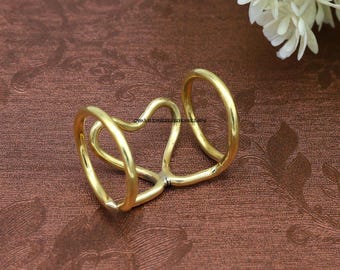 Adjustable Splint Arthritis Ring for Swan neck, EDS & Hypermobility | Handmade Finger Deformity Support Splint Ring for Joint Pain Relief