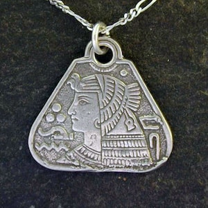 Sterling Silver Egyptian Pendant on Sterling Silver Chain.
