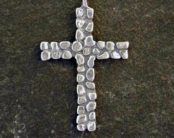 Sterling Silver Cross Pendant on a Sterling Silver Chain