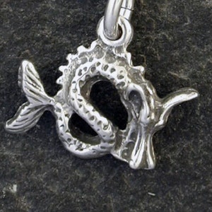 Sterling Silver Sea Dragon on a Sterling Silver Chain