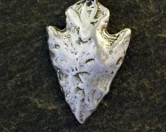 Sterling Silver Arrowhead Pendant on a Sterling Silver Chain.