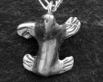 Sterling Silver Sea Lion Pendant on a Sterling Silver Chain.